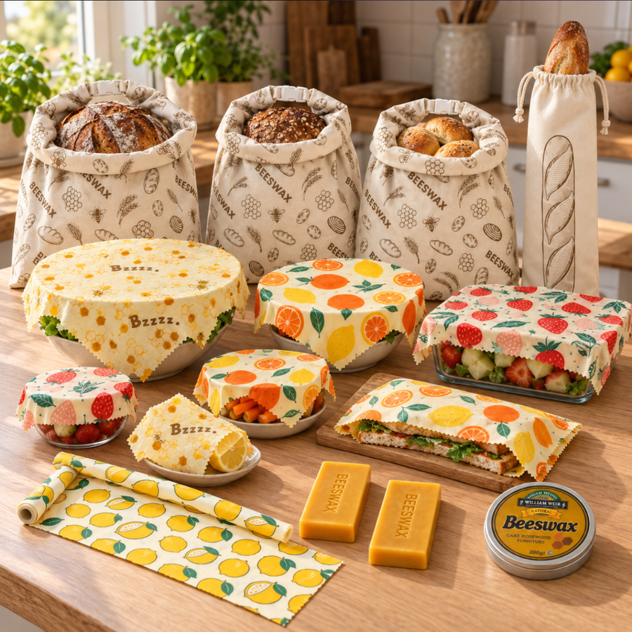 Storfamilie komplett – with the yellow William Weir tin