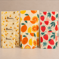 Bienenwachstücher: 3 Sets, zahlen Sie für 2