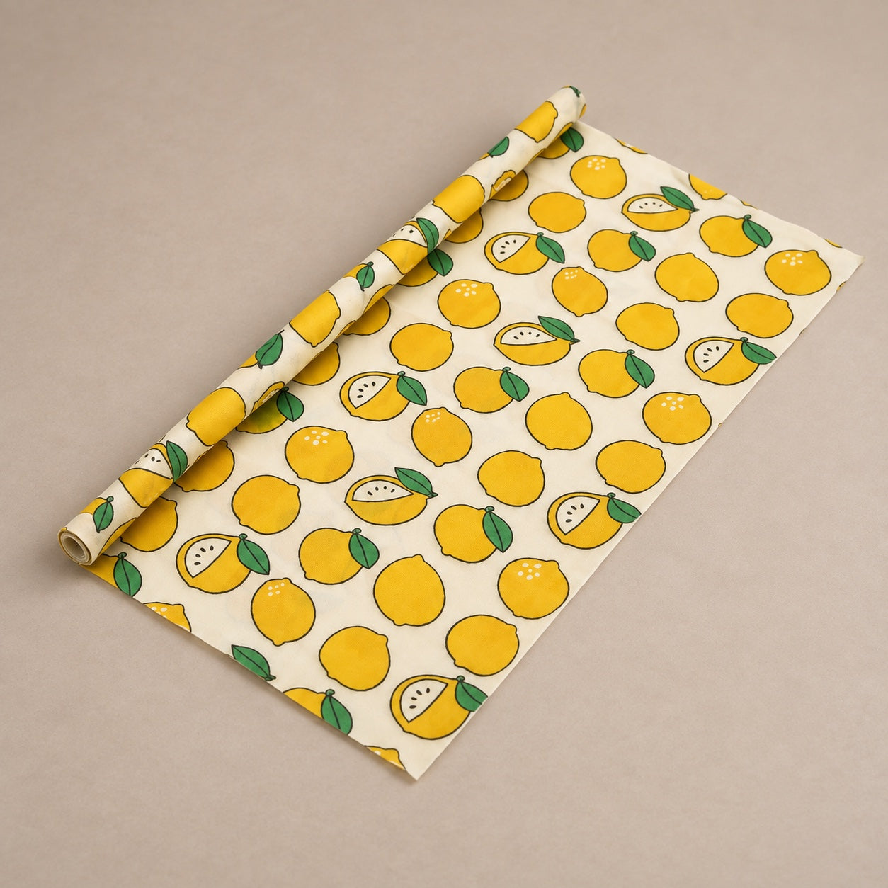Beeswax wrap roll — Lemon