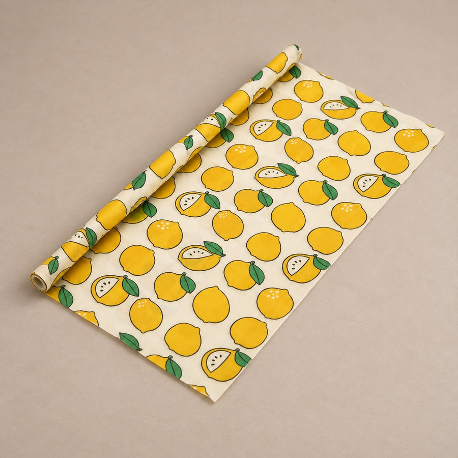 Beeswax wrap roll — Lemon