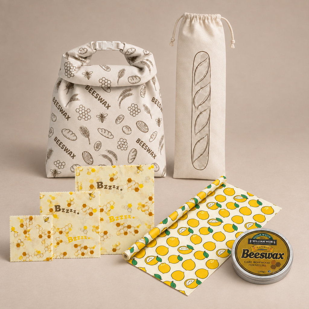 Kjøkken komplett – with the yellow William Weir tin